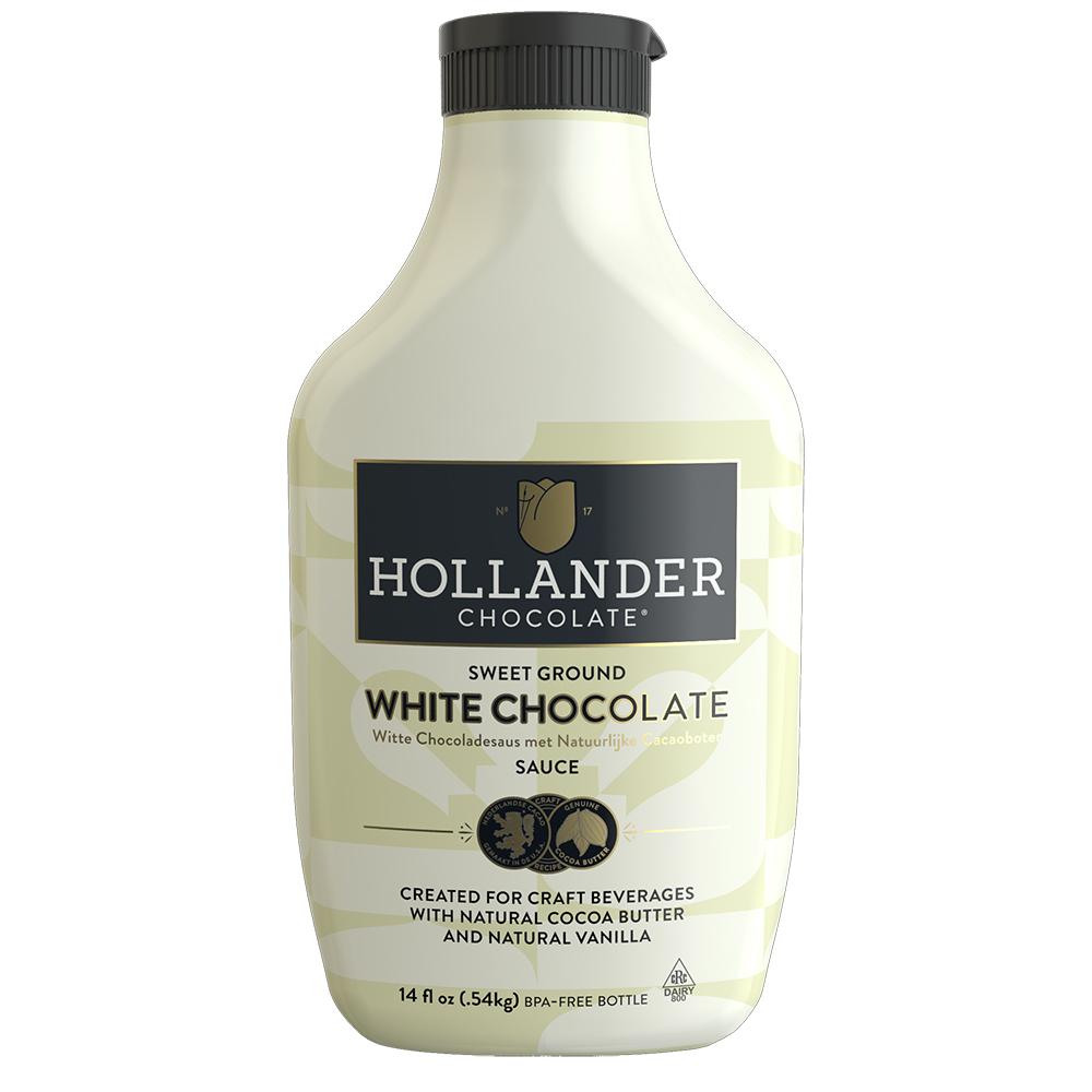 [86469] Hollander | Sauce Chocolat Blanc 14 oz