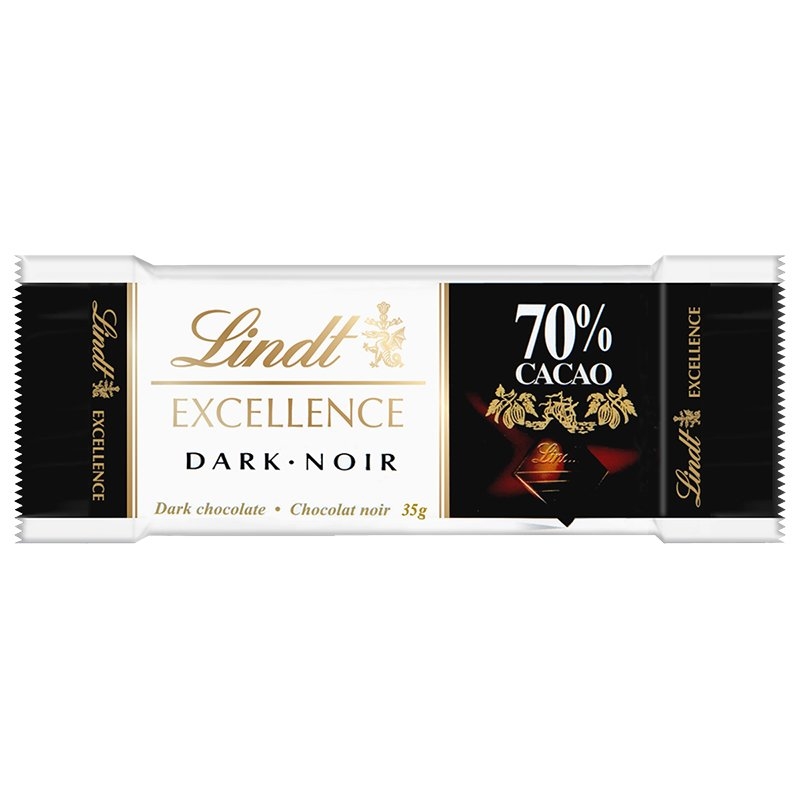 [03MI127] Lindt | Chocolat Excellence Noir 70% 24x35gr