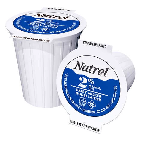 [NT0306] Natrel | Lait 2% 200 godets 15ml