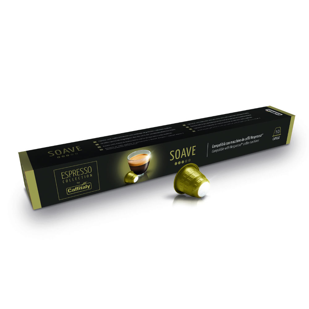 [CY0870] Compatibles Nespresso® Caffitaly | Soave - boite de 10 capsules