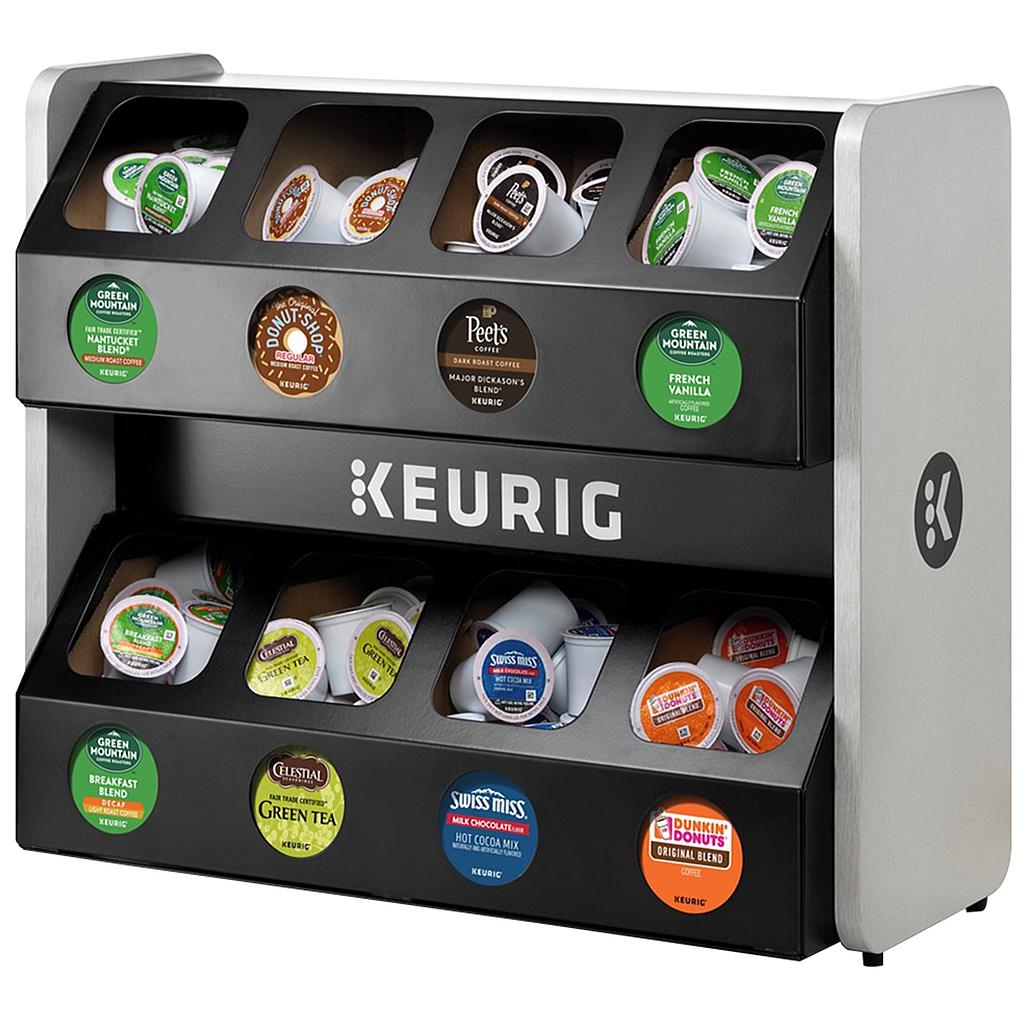 [KEURIG-RGT8] Keurig | Rangement Premium pour 8 boites de dosettes K-Cup