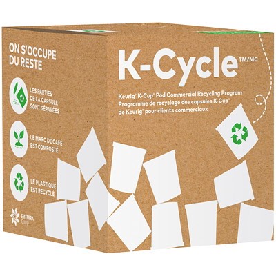 [KEURIG-RECYCL-BOX-S] Keurig | Bac de recyclage à capsules k-cup - petite