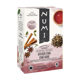 [NUMI-G-CHAI] Numi | Organic Golden Chai™ 18 teabags