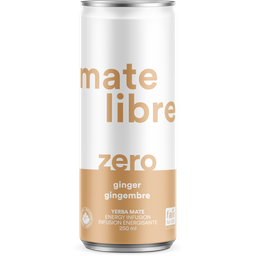 Mate Libre | Infusion pétillante yerba maté - Gingembre Zéro sucre