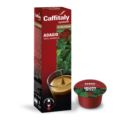 [CY0862] Capsules Café Caffitaly | Adagio - boite de 10 capsules