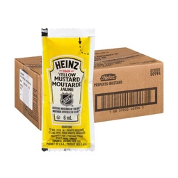 [232081] Heinz | Moutarde jaune 6ml x 500