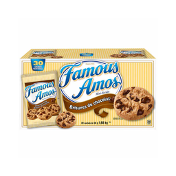 [09MI217] Famous Amos | Biscuits aux pépites de chocolat 30x56gr