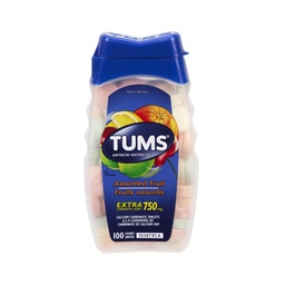 Tums | Extra fort - Fruits Assortis x 100