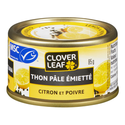 [218252] Clover Leaf | Thon pale citron poivré 85gr