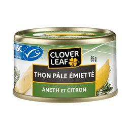 [444262] Clover Leaf | Thon pale émietté aneth et citron 85gr