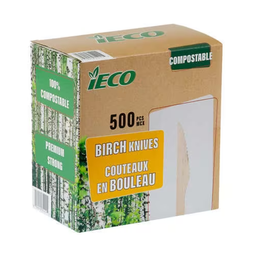 [1692516] Couteaux - IEco compostable - boite de 500