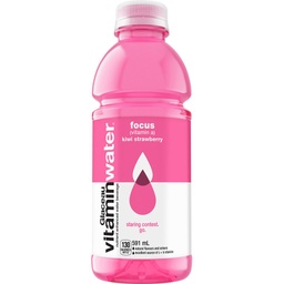 [130999] Glaceau/VitaminWater | Focus 591ml x 12 bouteilles
